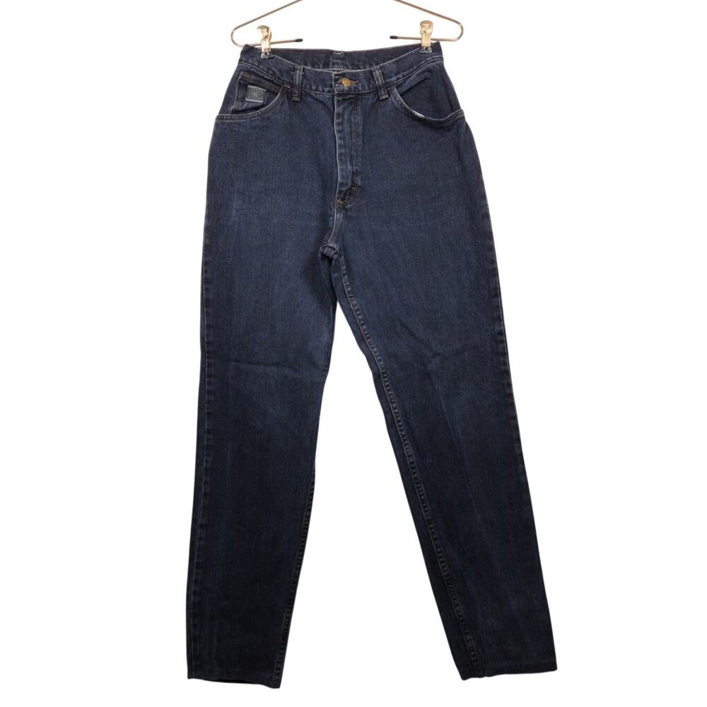 Vintage Wrangler 8x34 High Waist Denim Jeans Bottoms 90s Country Western Boho